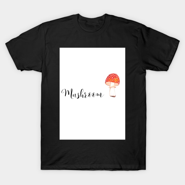 Amanita Mushroom T-Shirt by Nabimerchandise